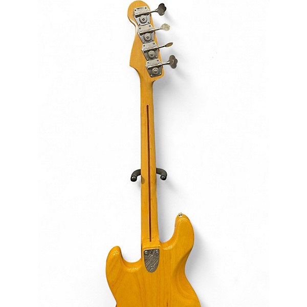 Used Fender Marcus Miller Signature Jazz Bass Natural Electric Bass Guitar