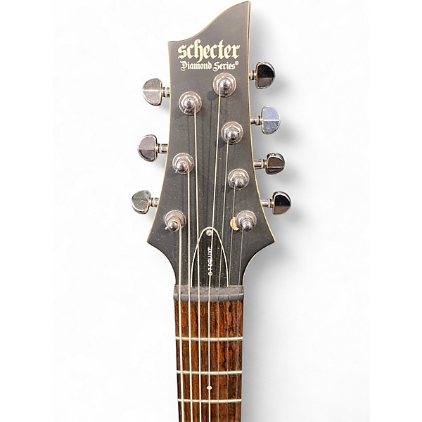 Used Schecter Guitar Research C7 DELUXE Satin Black Solid Body Electric Guitar