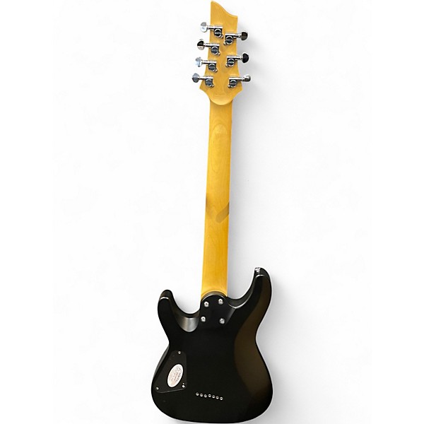 Used Schecter Guitar Research C7 DELUXE Satin Black Solid Body Electric Guitar