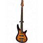 Used Ibanez SR375F 5 String Brown Sunburst Electric Bass Guitar thumbnail