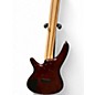 Used Ibanez SR375F 5 String Brown Sunburst Electric Bass Guitar