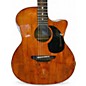 Used Luna Gypsy Spalt Acoustic Natural Acoustic Guitar