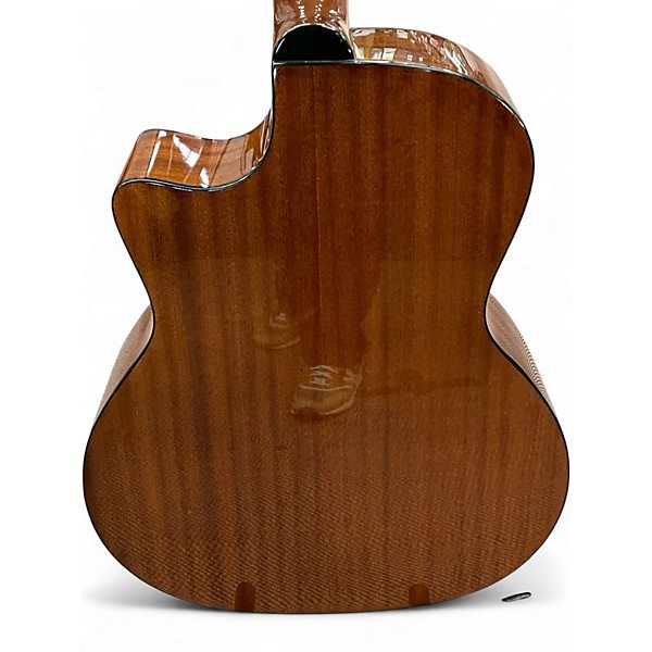 Used Luna Gypsy Spalt Acoustic Natural Acoustic Guitar