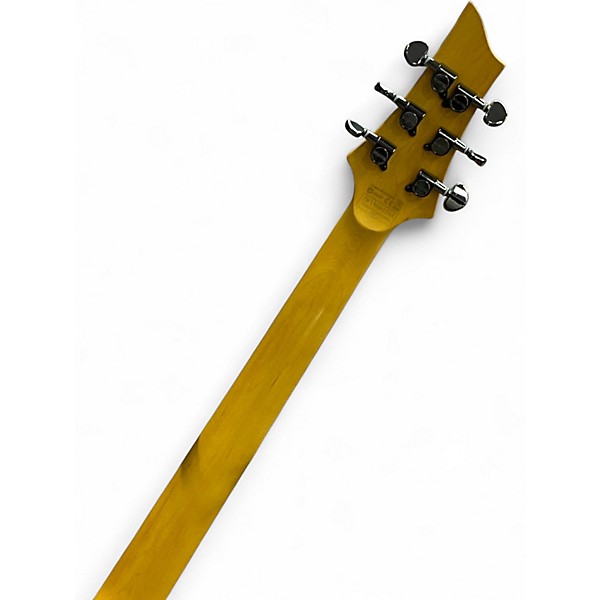 Used Schecter Guitar Research Omen 6 Blue Solid Body Electric Guitar