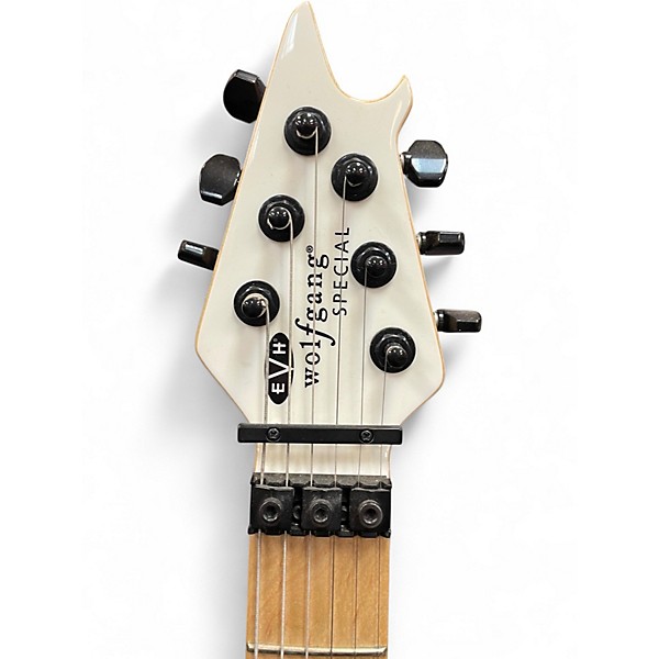 Used 2021 EVH Wolfgang Special Alpine White Solid Body Electric Guitar