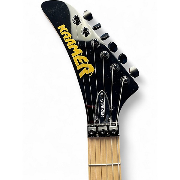 Used Kramer Striker Black Solid Body Electric Guitar