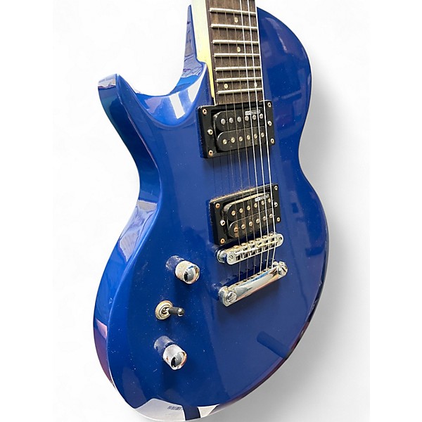 Used ESP LTD EC10 Blue Solid Body Electric Guitar