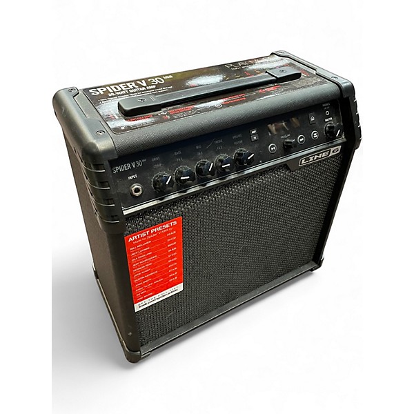 Used Line 6 Spider V 30 1x8 Guitar Combo Amp