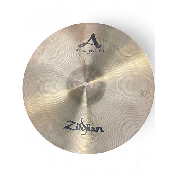 Used Zildjian 18in A Series Medium Thin Crash Cymbal