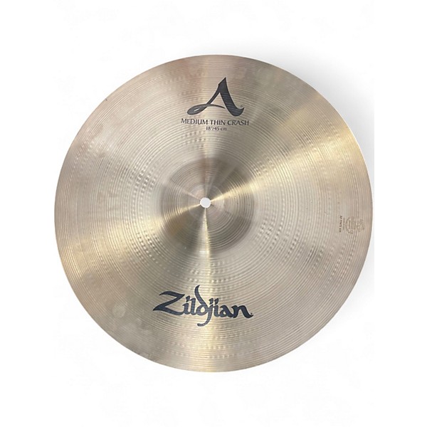 Used Zildjian 18in A Series Medium Thin Crash Cymbal