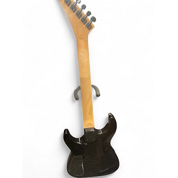 Used Jackson Dinky Translucent Black Solid Body Electric Guitar