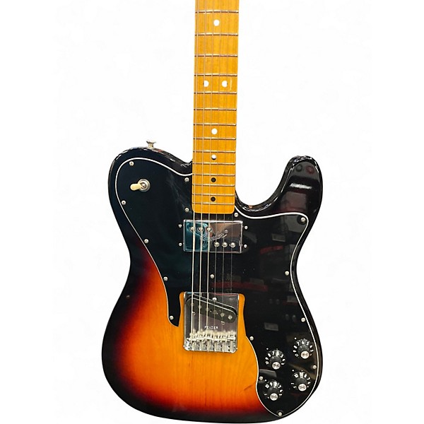 Used Fender  American Vintage ‘72 Telecaster Custom 3 Color Sunburst Solid Body Electric Guitar