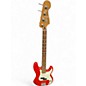Used Fender Player Precision Bass Red Electric Bass Guitar