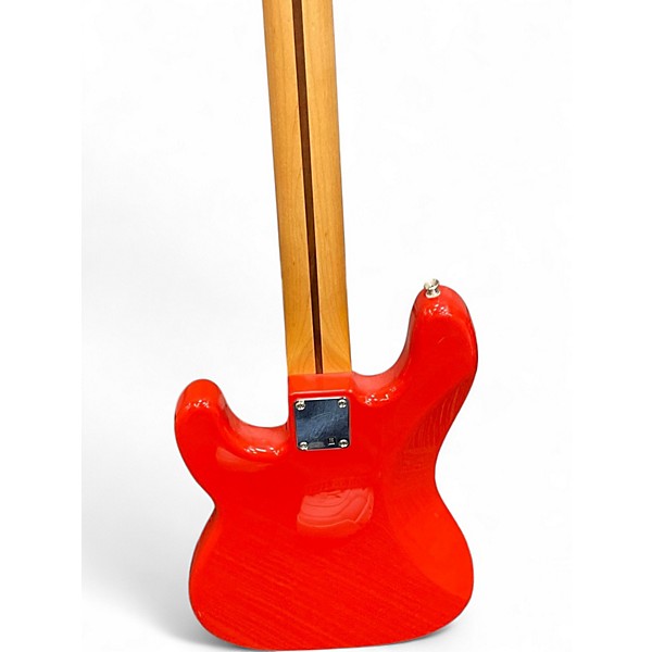 Used Fender Player Precision Bass Red Electric Bass Guitar