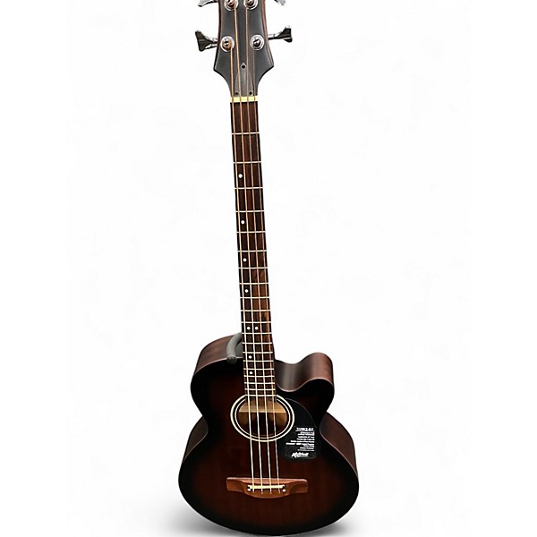 Used Mitchell T239BCE-BST 2 Tone Sunburst Acoustic Bass Guitar