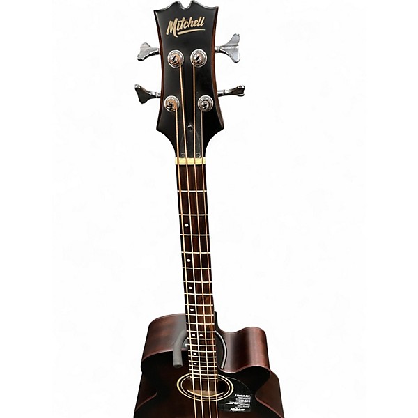 Used Mitchell T239BCE-BST 2 Tone Sunburst Acoustic Bass Guitar