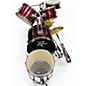 Used Rogue 5 Piece big kicker red Drum Kit thumbnail