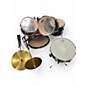 Used Rogue 5 Piece big kicker red Drum Kit
