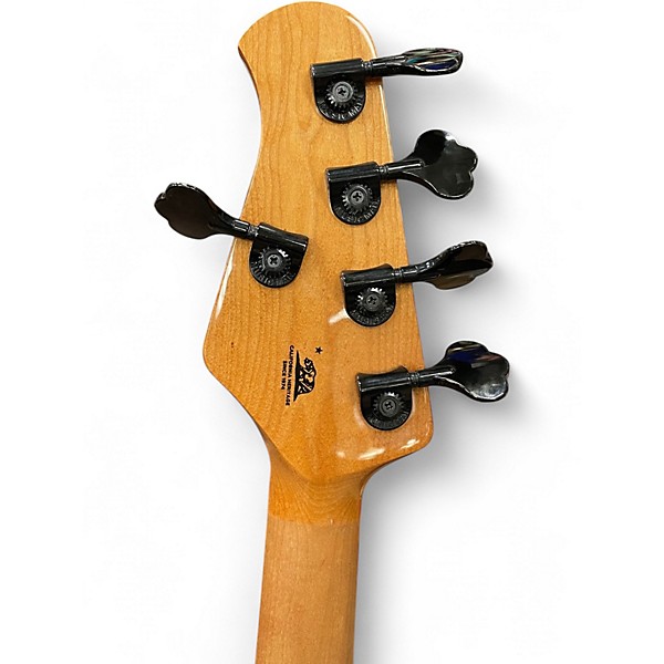 Used Ernie Ball Music Man StingRay Special HH LIMITED EDITION HARVEST ORANGE Electric Bass Guitar