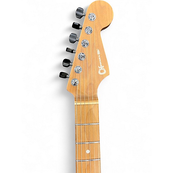 Used Charvel Guthrie Govan Japan Signature MJ San Dimas SD24 CM Ash Sunburst Solid Body Electric Guitar