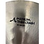 Used Zildjian 16in A Series Medium Thin Crash Cymbal