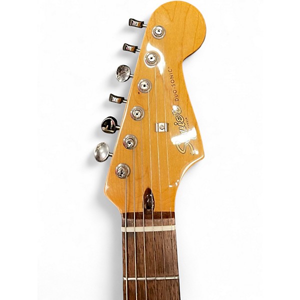 Used Squier Classic Vibe Duo Sonic Blue Solid Body Electric Guitar