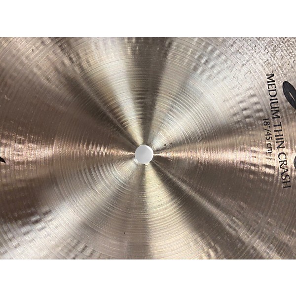 Used Zildjian 18in A Series Medium Thin Crash Cymbal