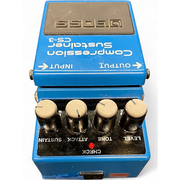 Used BOSS CS3 Compressor Sustainer Effect Pedal