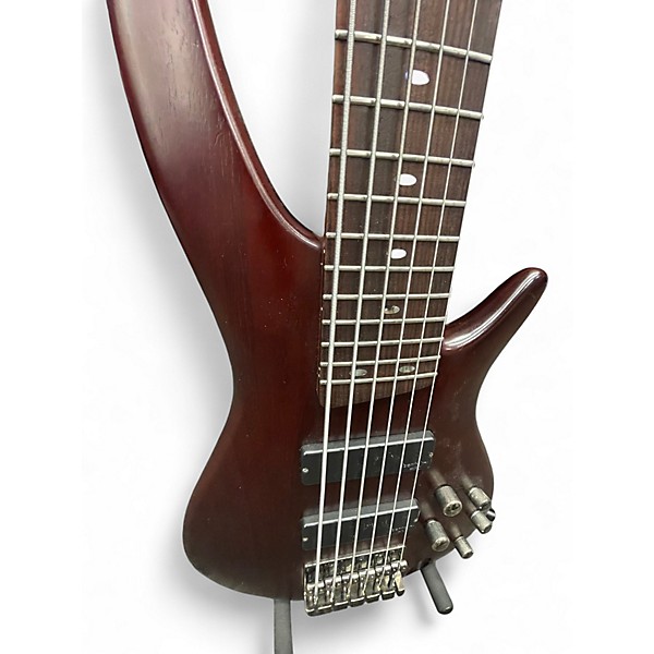 Used Ibanez SR506 6 String Mahogany Electric Bass Guitar