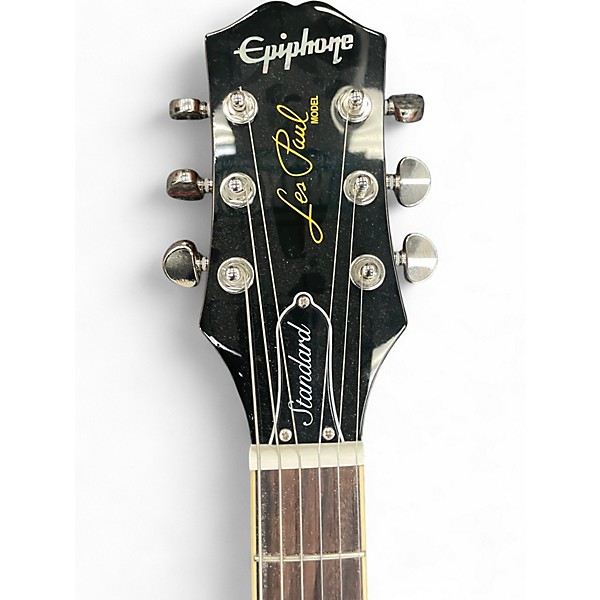 Used Epiphone Les Paul Standard '60s Figured Dark Purple Burst Solid Body Electric Guitar