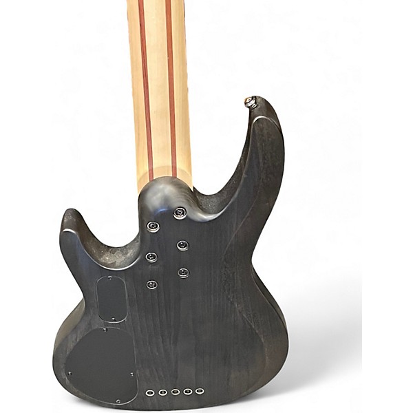 Used ESP LTD B205SM 5 String Trans Gray Electric Bass Guitar