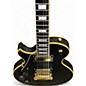Used Schecter Guitar Research SOLO II CUSTOM LEFT HANDED Satin Black Solid Body Electric Guitar thumbnail