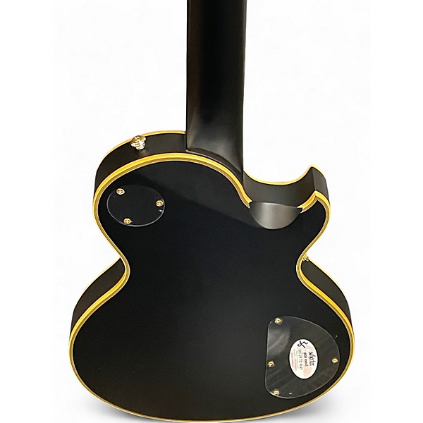 Used Schecter Guitar Research SOLO II CUSTOM LEFT HANDED Satin Black Solid Body Electric Guitar