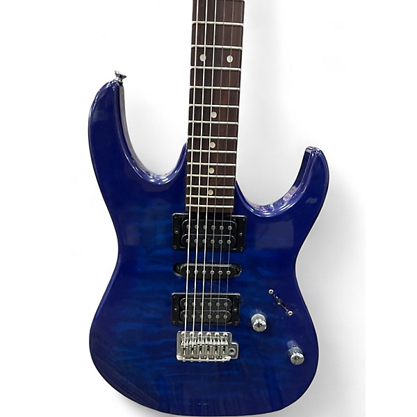 Used Ibanez GRX70 Blue Solid Body Electric Guitar