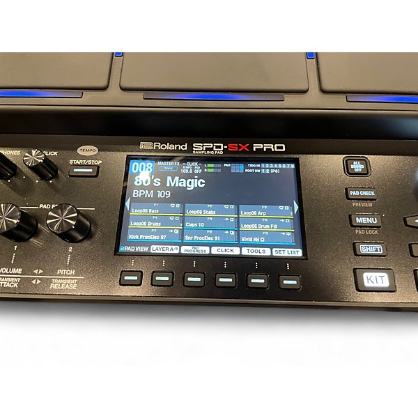 Used Roland SPDSX Pro Sampling Trigger Pad