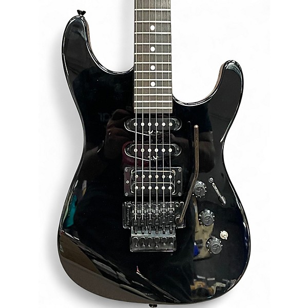 Used Fender HM Heavy Metal Stratocaster Black Solid Body Electric Guitar