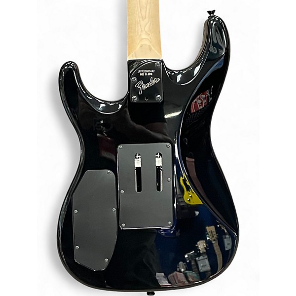 Used Fender HM Heavy Metal Stratocaster Black Solid Body Electric Guitar