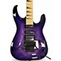Used Jackson JS34Q  Trans Purple Solid Body Electric Guitar