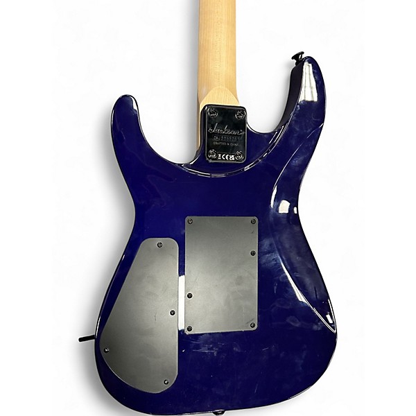 Used Jackson JS34Q  Trans Purple Solid Body Electric Guitar