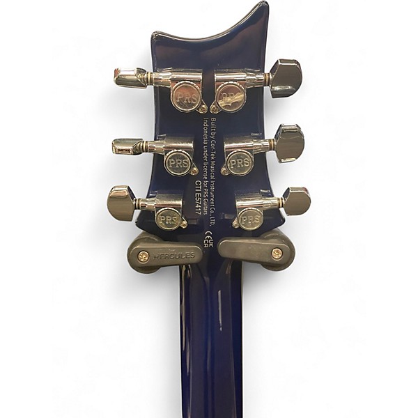 Used PRS SE Standard 24 Blue Solid Body Electric Guitar