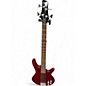 Used Ibanez Gio Soundgear GSR200 Crimson Red Trans Electric Bass Guitar