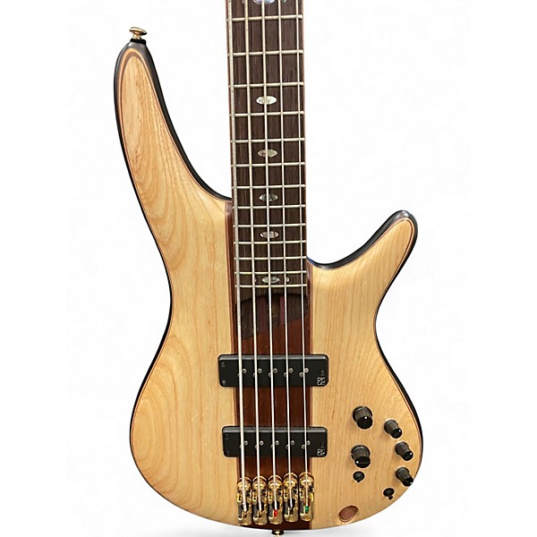 Used Ibanez SR1305 Natural Electric Bass Guitar