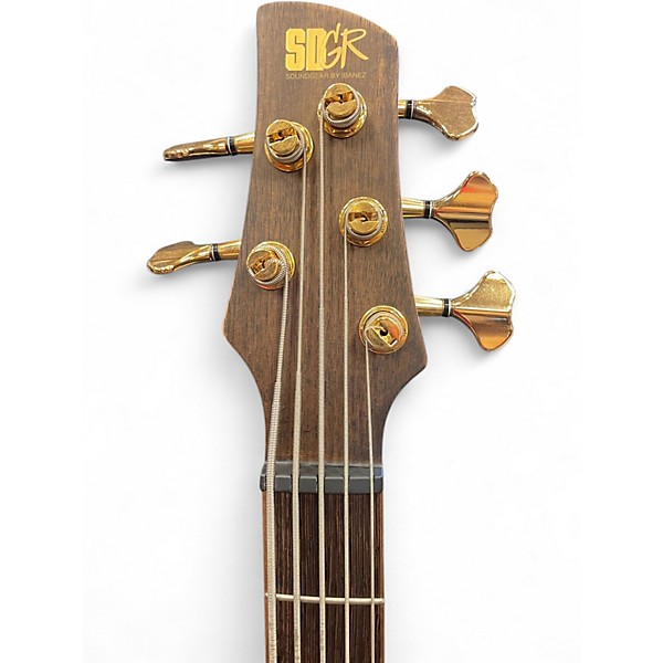 Used Ibanez SR1305 Natural Electric Bass Guitar