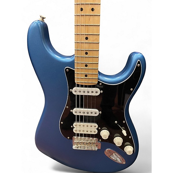 Used Fender American Performer Stratocaster HSS Satin Lake Placid Blue Solid Body Electric Guitar