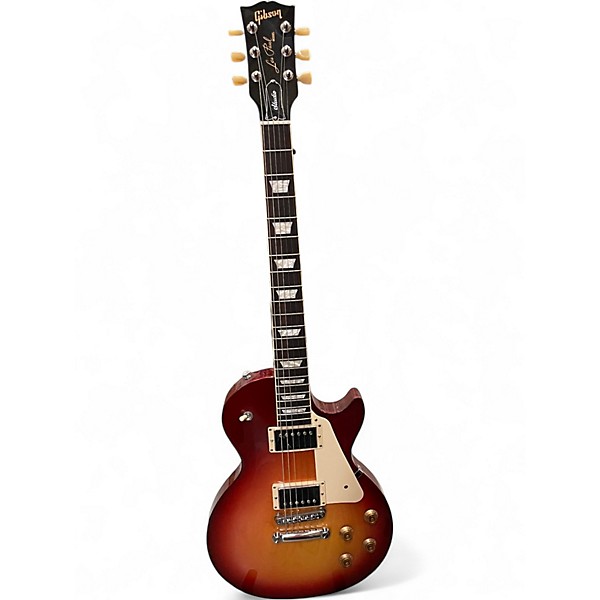 Used Gibson Les Paul Studio Heritage Cherry Sunburst Solid Body Electric Guitar