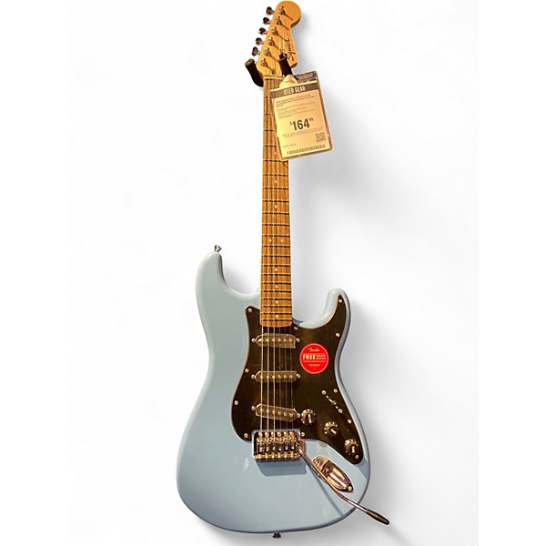 Used Squier Sonic Stratocaster California Blue Solid Body Electric Guitar