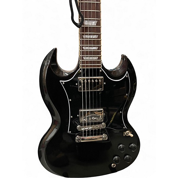 Used 2011 Epiphone SG Standard Black Solid Body Electric Guitar
