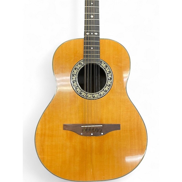 Used Ovation  1115 Natural 12 String Acoustic Guitar