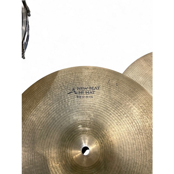 Used Zildjian 14in New Beat Hi Hat Pair Cymbal