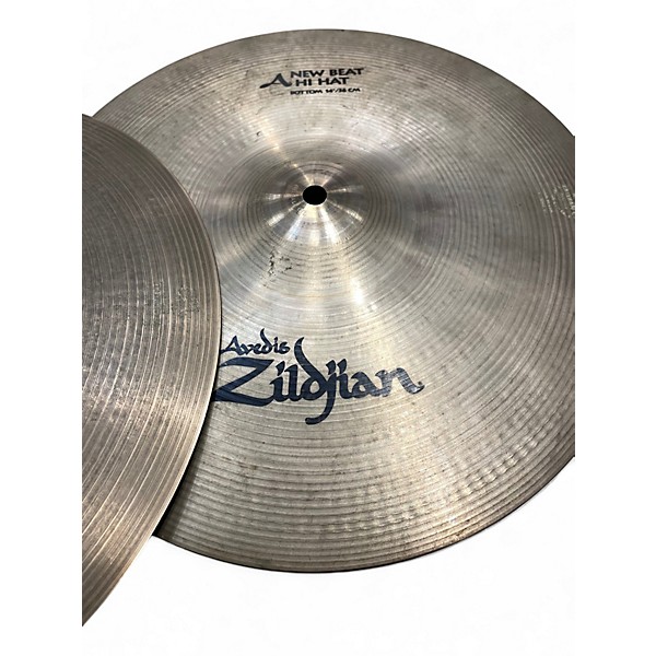 Used Zildjian 14in New Beat Hi Hat Pair Cymbal